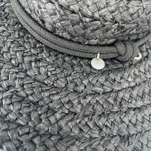 Rag & Bone Braided Straw Hat Sz Large - Picture 3 of 6